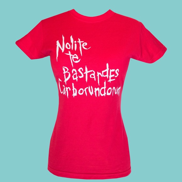Kinny & Howie | Tops | The Handmaids Tale Latin Quote Cotton Tee | Poshmark